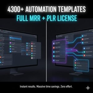 4300+ N8N Automation Workflow Templates | Business & Marketing (Digital Download)