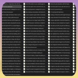 5000+ Automations n8n Workflow + Faceless Video Generator Ai Agents | Chatgpt