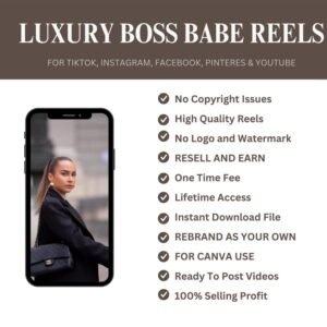 2000+ Luxury Aesthetic Boss Babe Reels Bundle