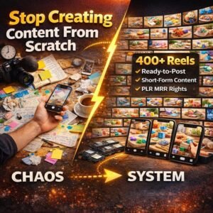 4000+ DIY Art & Craft Reels PLR MRR | Digital Download Content for Instagram TikTok YouTube