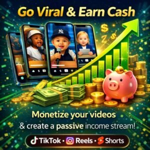 Make Money AI Baby Shorts 300+ | PLR MRR Viral Video Bundle | TikTok Reels