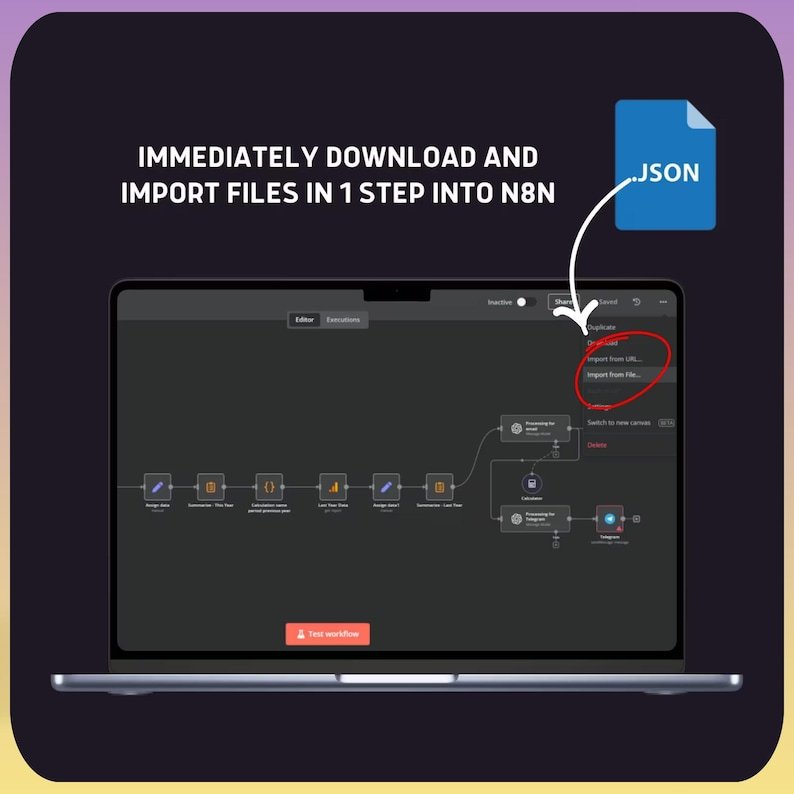 VEO 3 AI Video Automation: n8n Template, No-Code Workflow (JSON File) - Image 4
