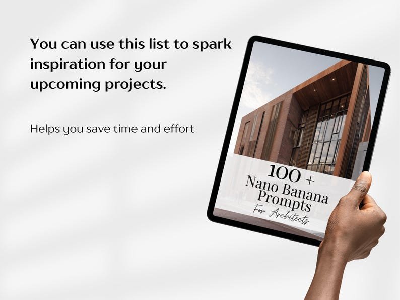 Nano Banana Prompts For Architects, Architecture AI Prompts, Rendering AI Prompts, Architecture Templates PDF - Image 3