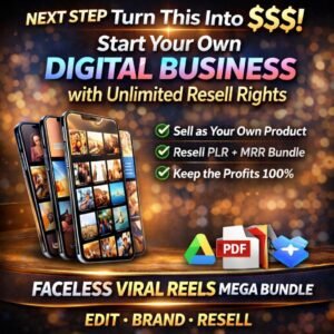 250,000+ Viral Reels Mega Bundle (PLR/MRR) | Faceless Reels Content