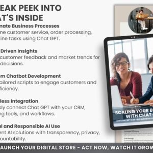 Mrr Ebook Scaling Your Business with Chatgpt, Ai Ebook Ready-To-Resell, Digital Marketing Guide