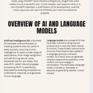 ChatGPT The Beginners Guide with Master Resell Rights, AI for Beginners eBook, Learn How to Use ChatGPT Like a Pro, PLR MRR