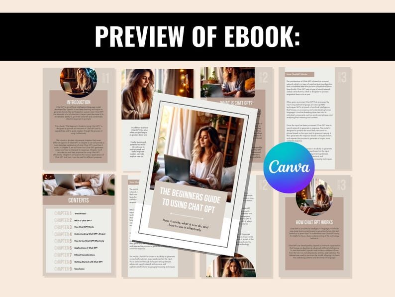 ChatGPT Beginners Guide Ebook: Master Resell Rights, Canva Editable (MRR) - Image 8