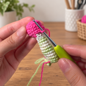 Strawberry Girl Crochet Pattern PDF – Rosita Fresita Amigurumi Doll
