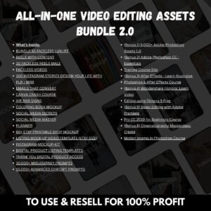 10M+ PLR MRR Digital Products Bundle: Resell & Profit