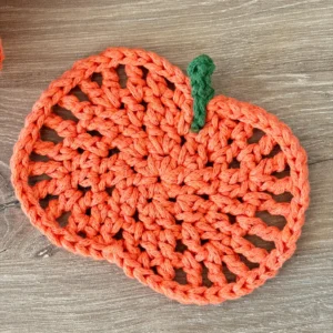 Pumpkin Coasters Set Crochet Pattern PDF | Fall & Halloween Decor