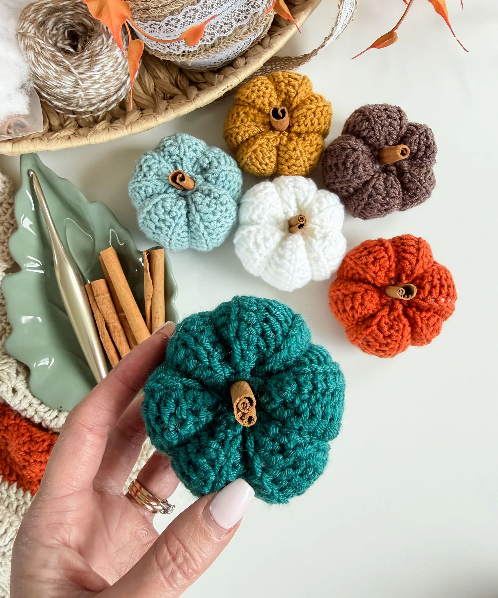 Easy Crochet Pumpkin Pattern PDF | 6 Sizes, Beginner Friendly Fall Decor - Image 4
