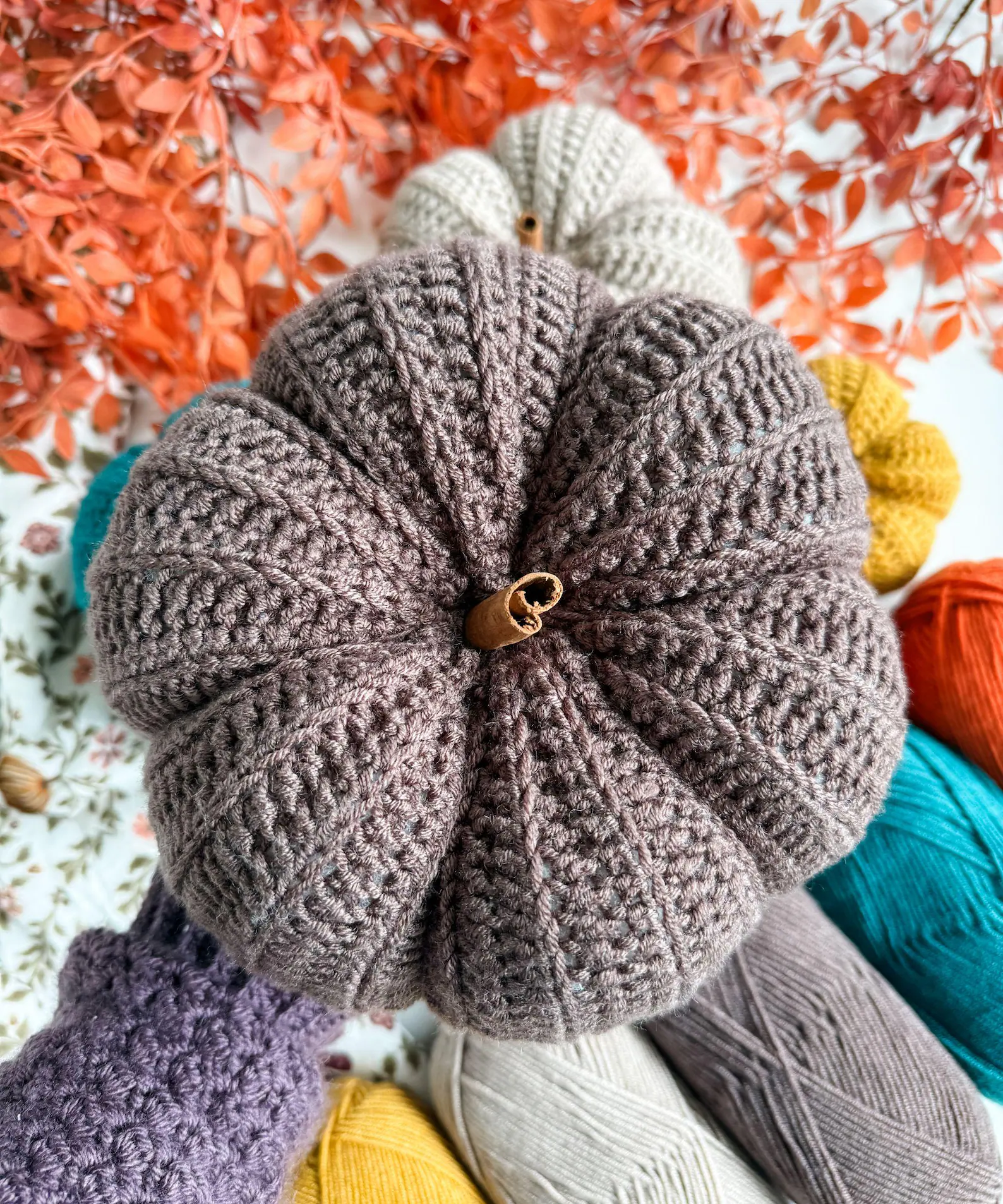 Easy Crochet Pumpkin Pattern PDF | 6 Sizes, Beginner Friendly Fall Decor - Image 2