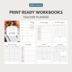 10,500 Canva Planner Templates | 2026-2027 Editable Planners, Journals, Trackers & Calendars | PLR MMR