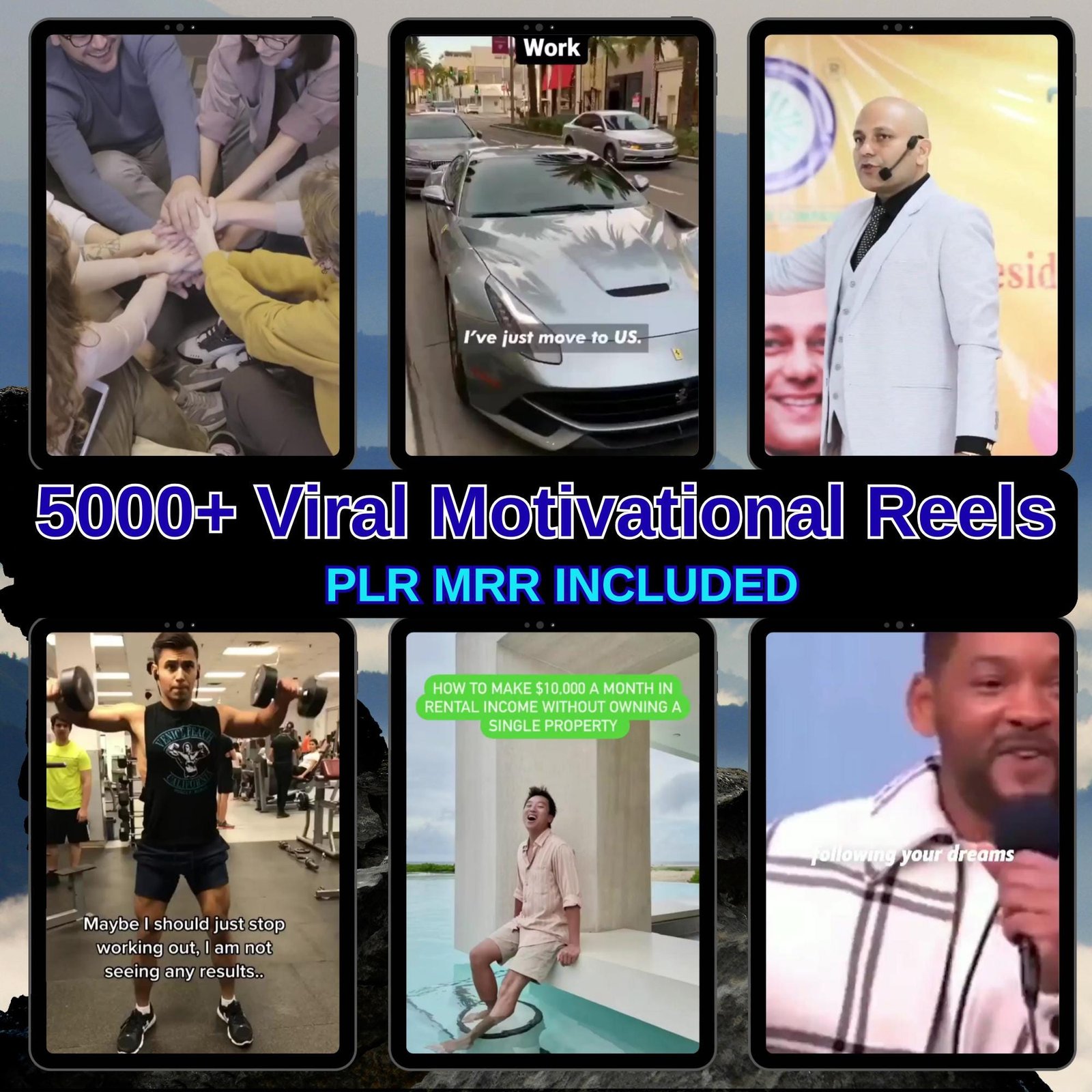 5000+ Motivational Reels PLR MRR for Instagram TikTok Faceless Videos - Image 4