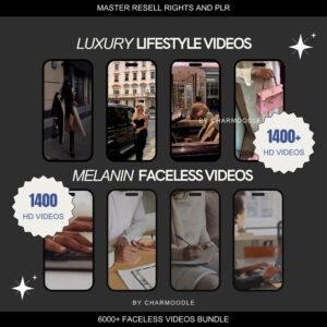 6000+ Faceless Videos Reels Templates Bundle | Aesthetic Instagram TikTok | DFY PLR & MRR