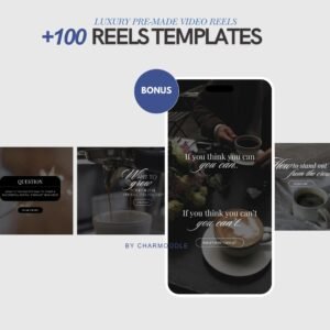 8000+ Faceless Reels Bundle | Luxury Aesthetic Faceless Videos for Instagram TikTok | Includes PLR & MRR