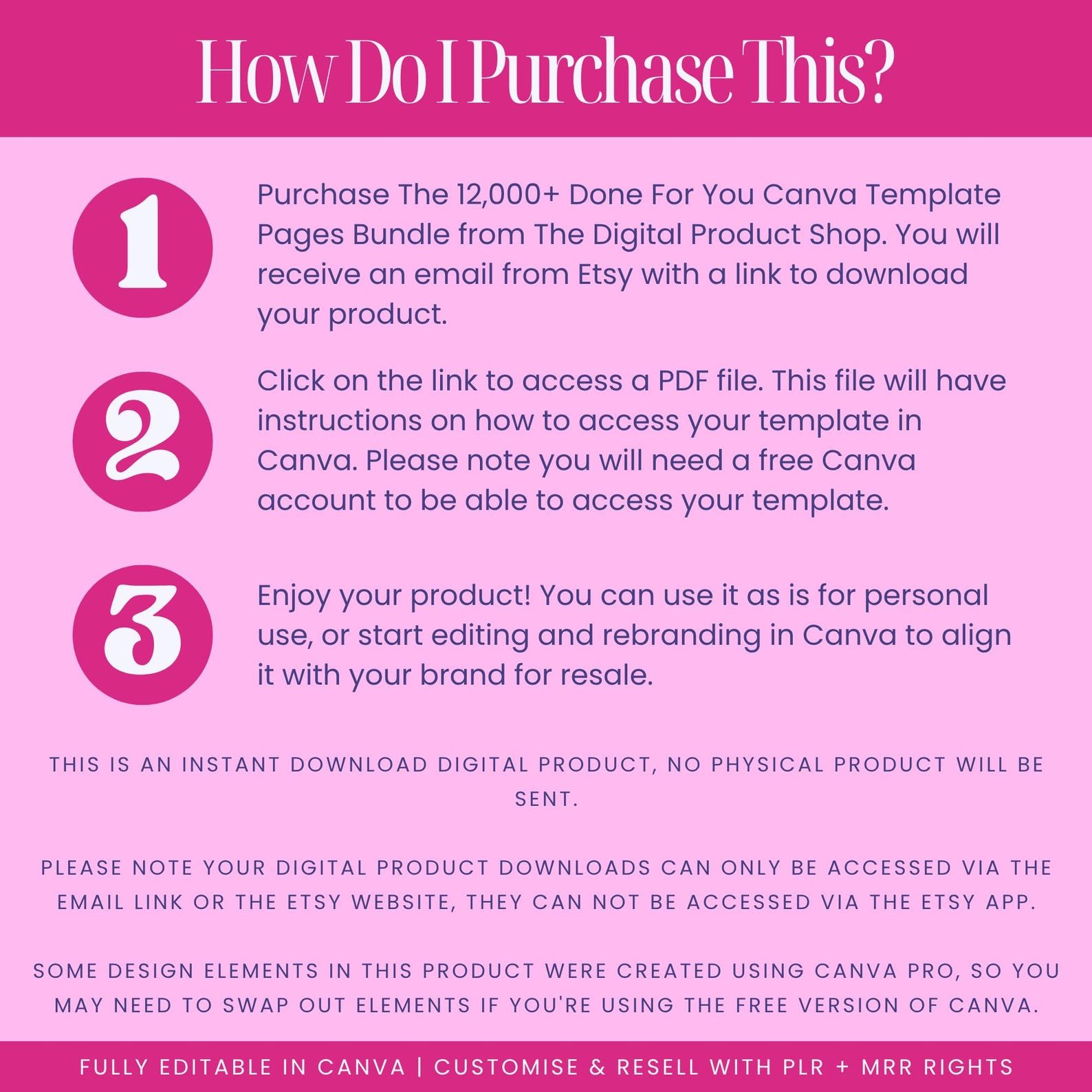 12000 Done For You Canva Editable Templates Bundle, 270+ Printable Planners, Journals, Trackers for 2025, 2026 and 2027 Resell with MRR PLR - Image 4
