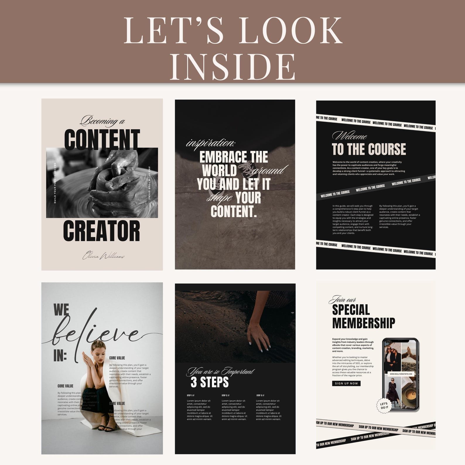 85 Page Done-for-You eBook Canva Template with PLR | Editable eBook Design for Content Creators - Image 2