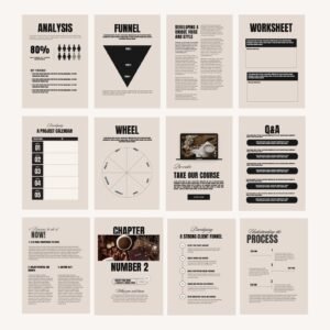 85 Page Done-for-You eBook Canva Template with PLR | Editable eBook Design for Content Creators