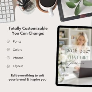 10,500 Canva Planner Templates | 2026-2027 Editable Planners, Journals, Trackers & Calendars | PLR Master Resell Rights Bundle