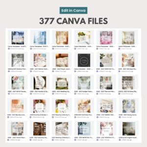 10,500 Canva Planner Templates | 2026-2027 Editable Planners, Journals, Trackers & Calendars | PLR Master Resell Rights Bundle